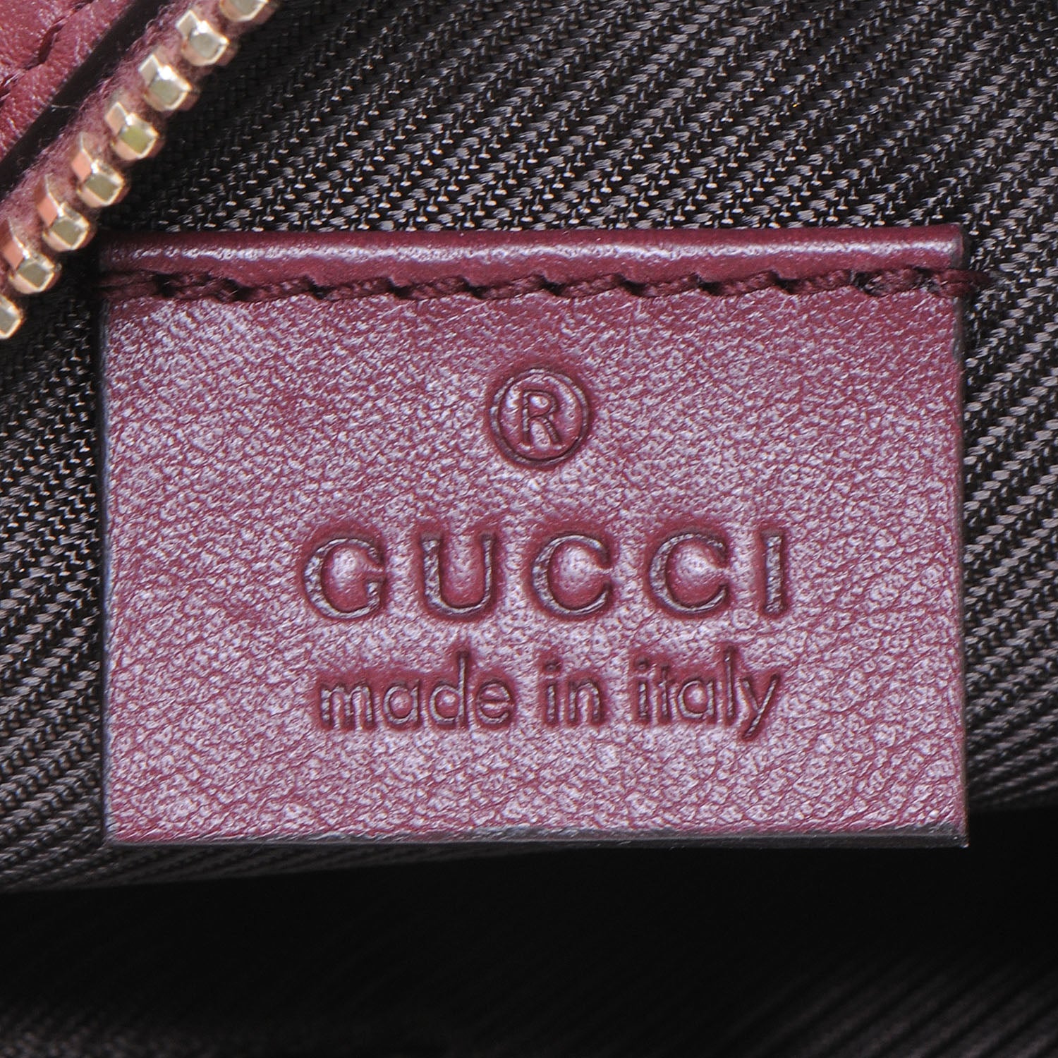 Gucci Guccissima GG Cosmetic Case Cherry 6 of 7