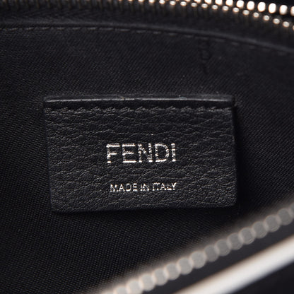 Fendi Vitello Dolce Croc Tail Studded Medium By The Way Boston Bag Black Multicolor 8 of 10