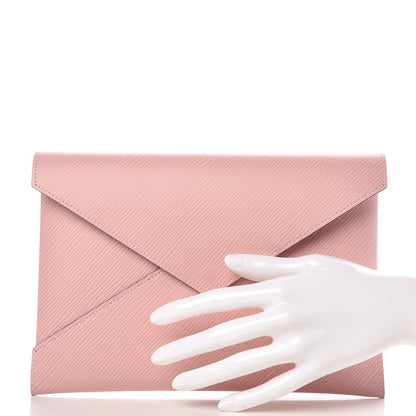 Louis Vuitton Epi Large Kirigami Pochette Insert Rose Ballerine 2 of 8