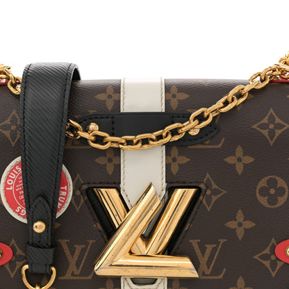 Louis Vuitton Epi Monogram Complice Trunks and Bags Twist Shoulder Bag MM Black 8 of 15