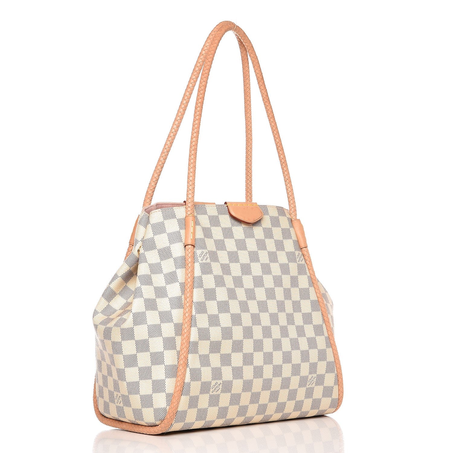 Louis Vuitton Damier Azur Propriano Rose Ballerine 3 of 8