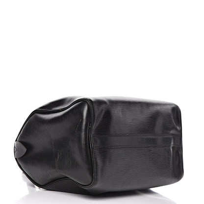 Louis Vuitton Epi Speedy 25 Black 4 of 16