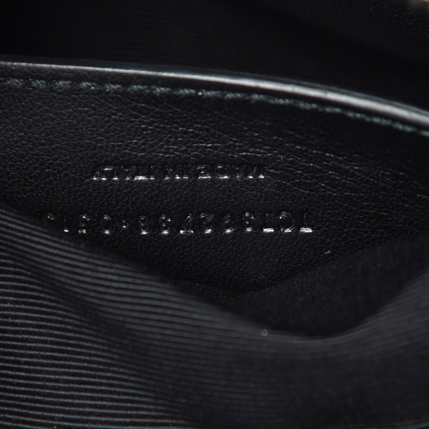 Saint Laurent Sheepskin Matelasse Chevron Monogram Large College Satchel Dark Anthracite 9 of 16
