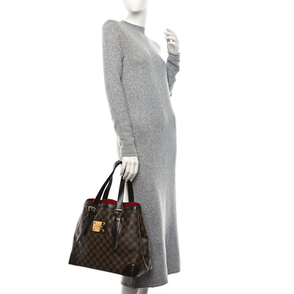 Louis Vuitton Damier Ebene Hampstead MM 2 of 9