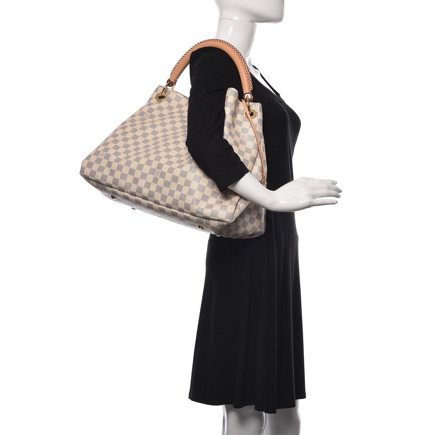 Louis Vuitton Damier Azur Artsy MM 2 of 10