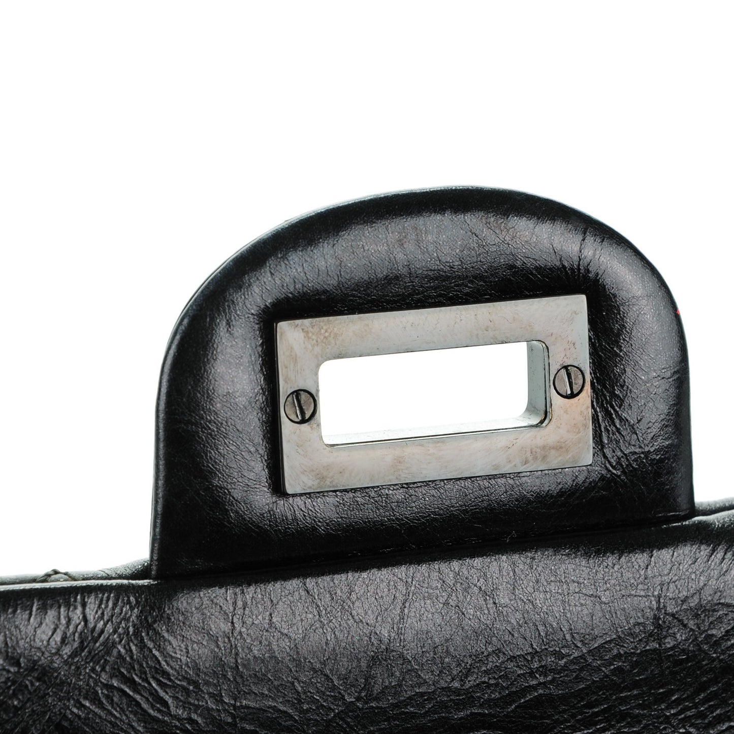 Glazed Calfskin Quilted 2.55 Reissue 226 Flap So Black