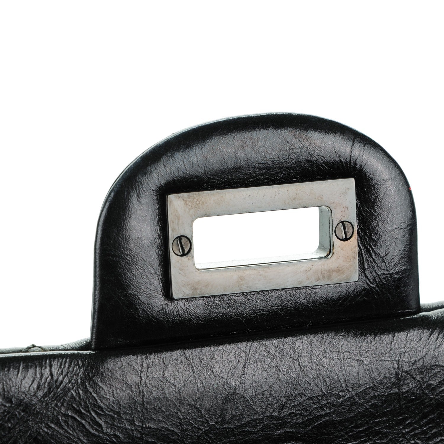 Chanel Glazed Calfskin Quilted 2.55 Reissue 226 Flap So Black 6 of 8