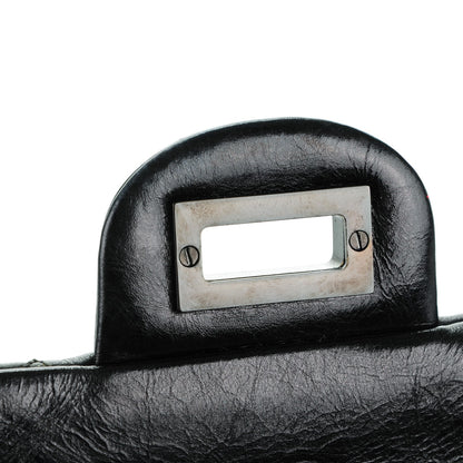 Chanel Glazed Calfskin Quilted 2.55 Reissue 226 Flap So Black 6 of 8