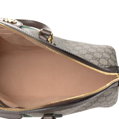 Gucci GG Supreme Monogram Web Medium Ophidia Top Handle Dome Bag Brown 5 of 10
