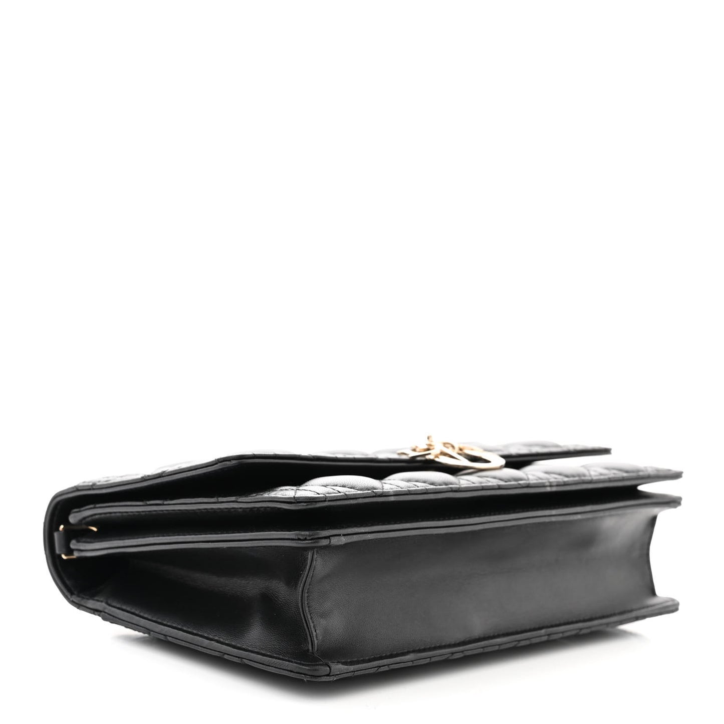Lambskin Cannage My Dior Top Handle Bag Black