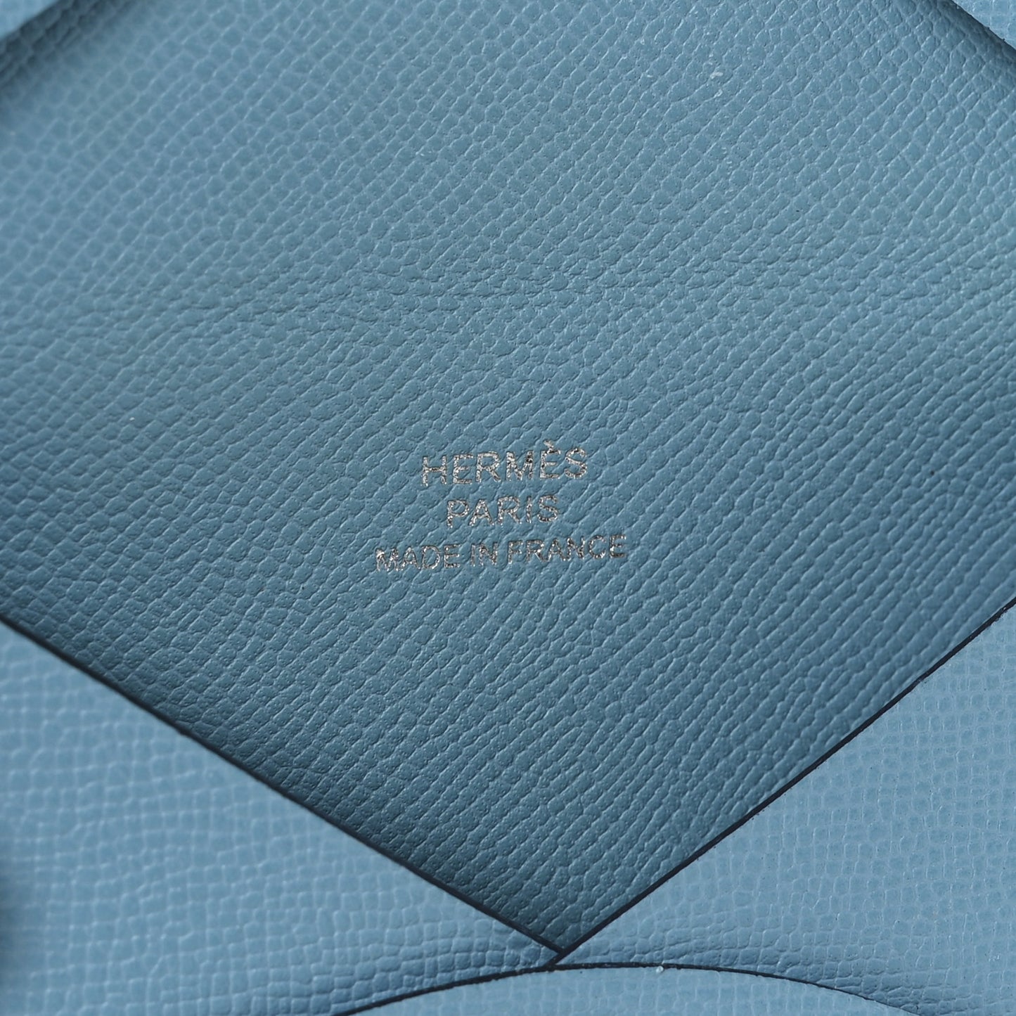 Epsom Calvi Card Case Celeste
