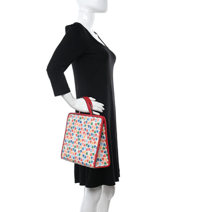 Gucci Coated Canvas Childrens Heart Tote Red 2 of 10