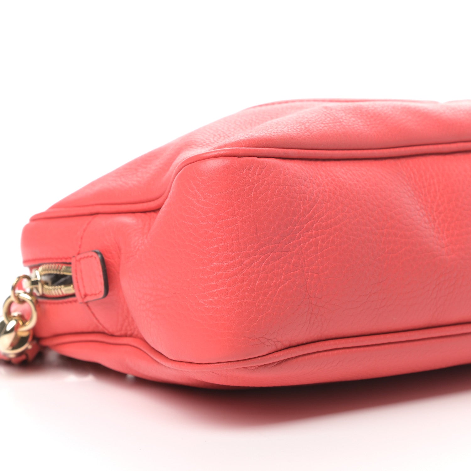 Gucci Pebbled Calfskin Small Soho Bowler Begonia Pink 8 of 10