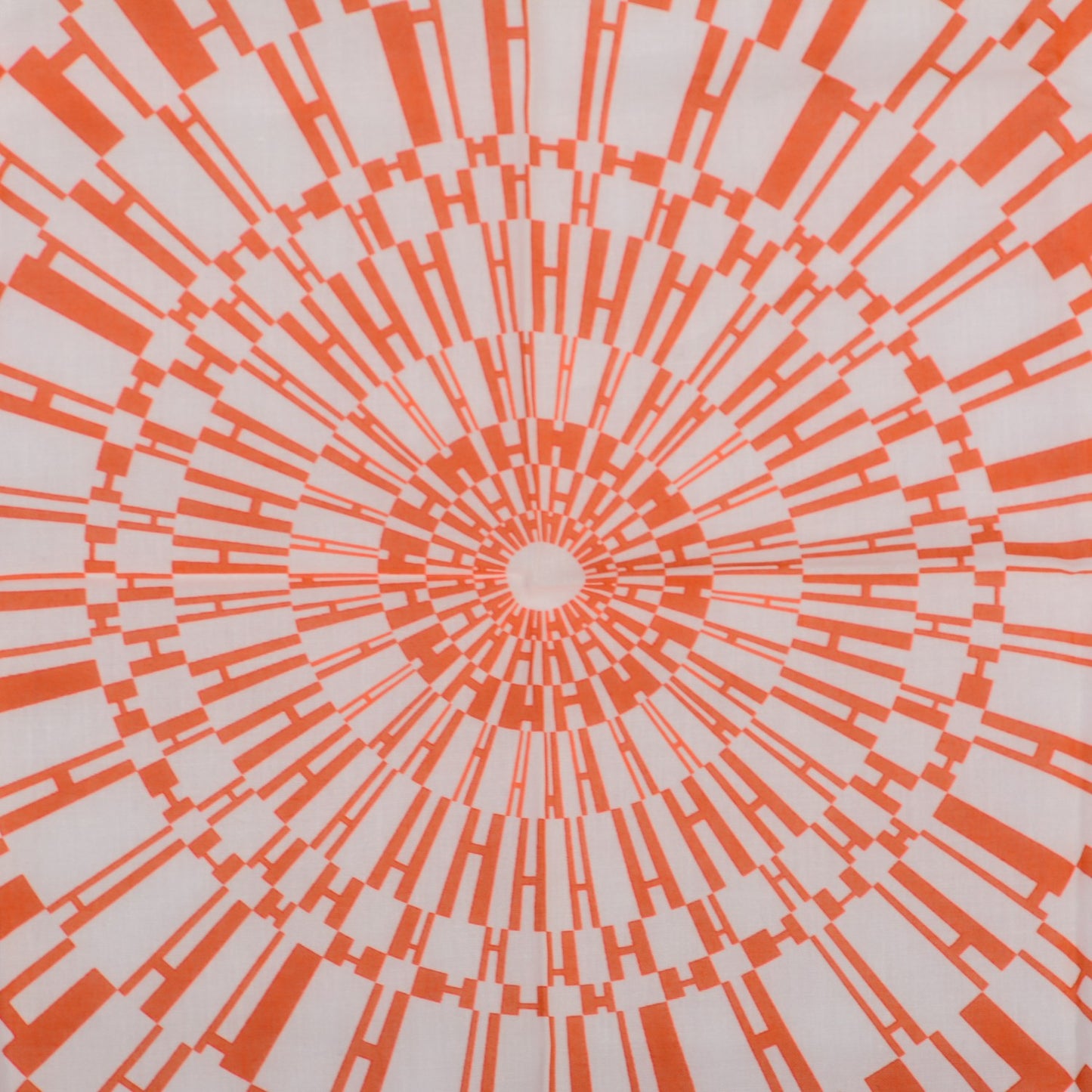 Cotton Pocket Square Orange