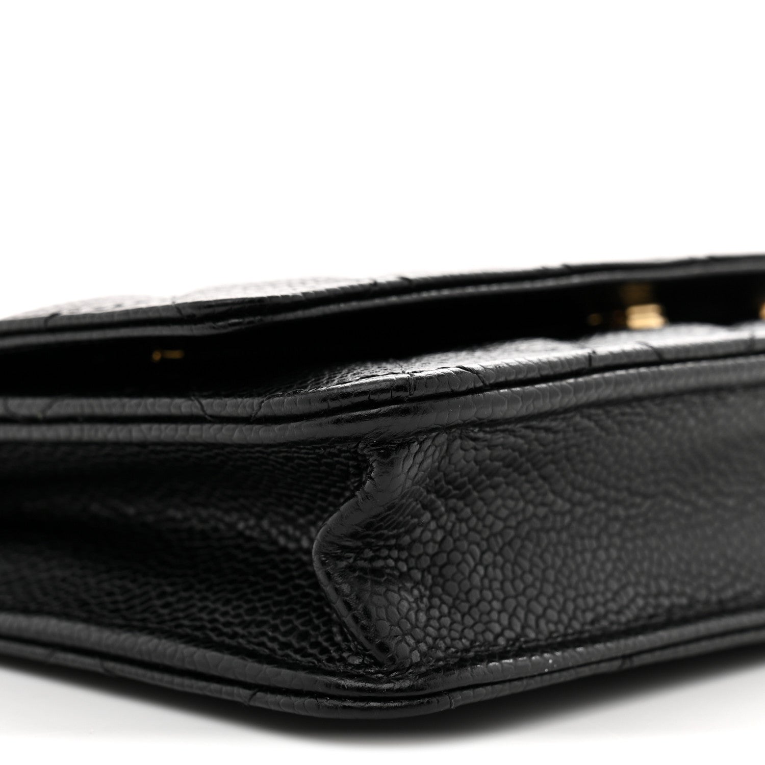 Chanel Caviar Quilted Wallet on Chain WOC Black 9 of 11