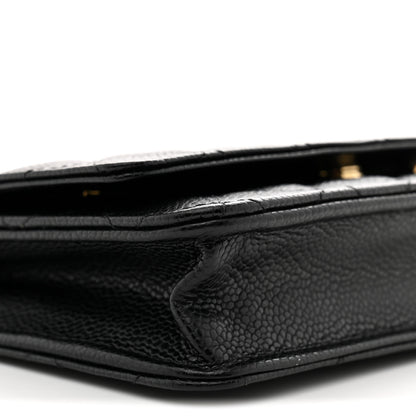 Chanel Caviar Quilted Wallet on Chain WOC Black 9 of 11
