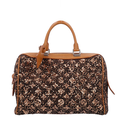 Louis Vuitton Sequin Monogram Sunshine Express Speedy Gold 1 of 10