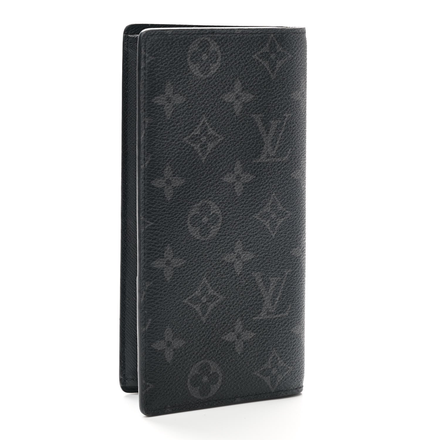 Louis Vuitton Monogram Eclipse Brazza Wallet 3 of 6
