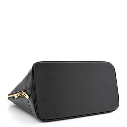 Louis Vuitton Epi Alma PM Black 4 of 10