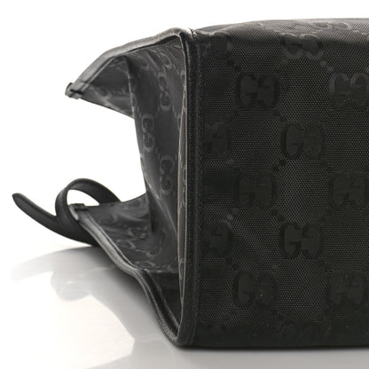 Gucci Econyl Nylon Monogram Large Off The Grid Tote Bag Black 7 of 8