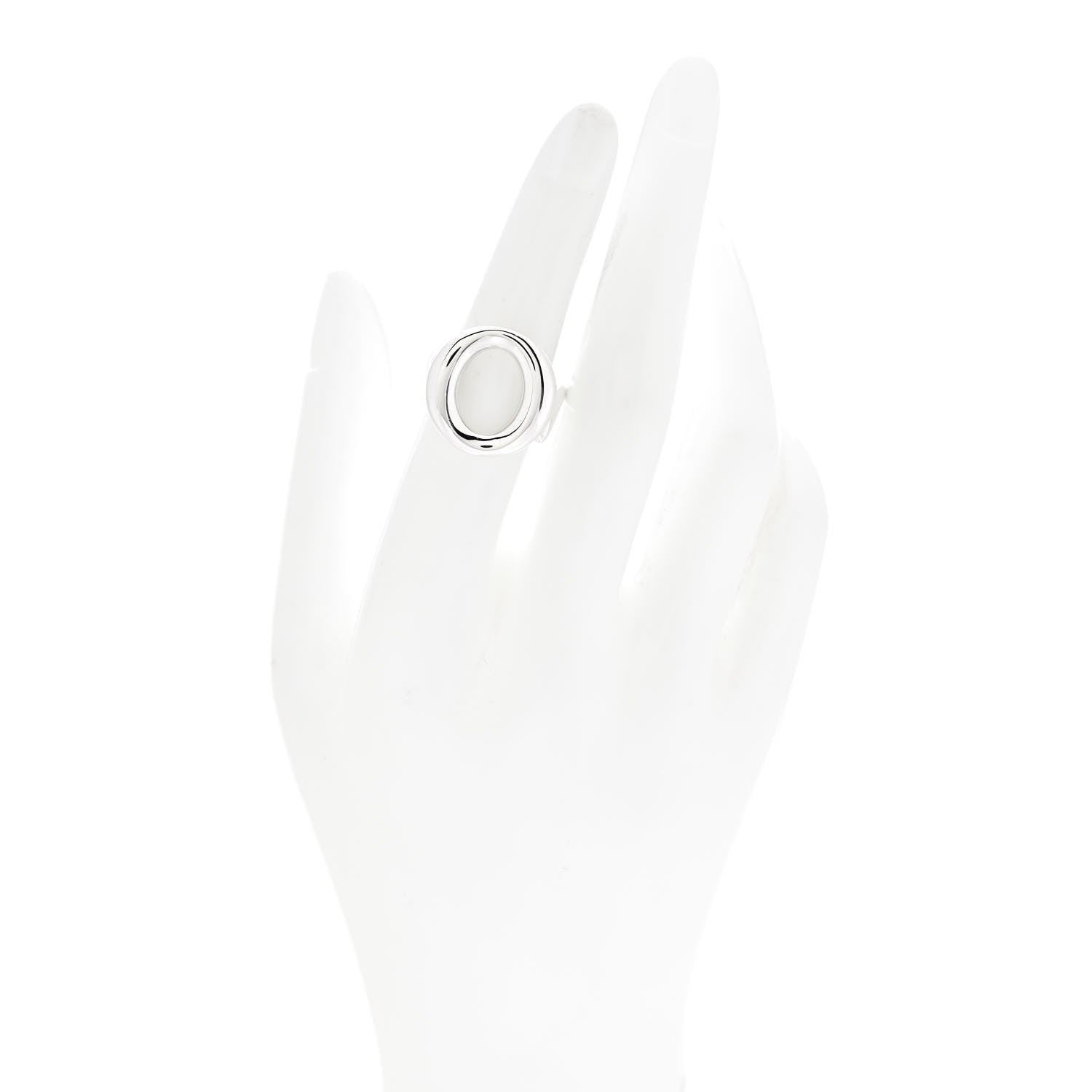 Tiffany Sterling Silver Elsa Peretti Sevillana Ring 52 6 2 of 5