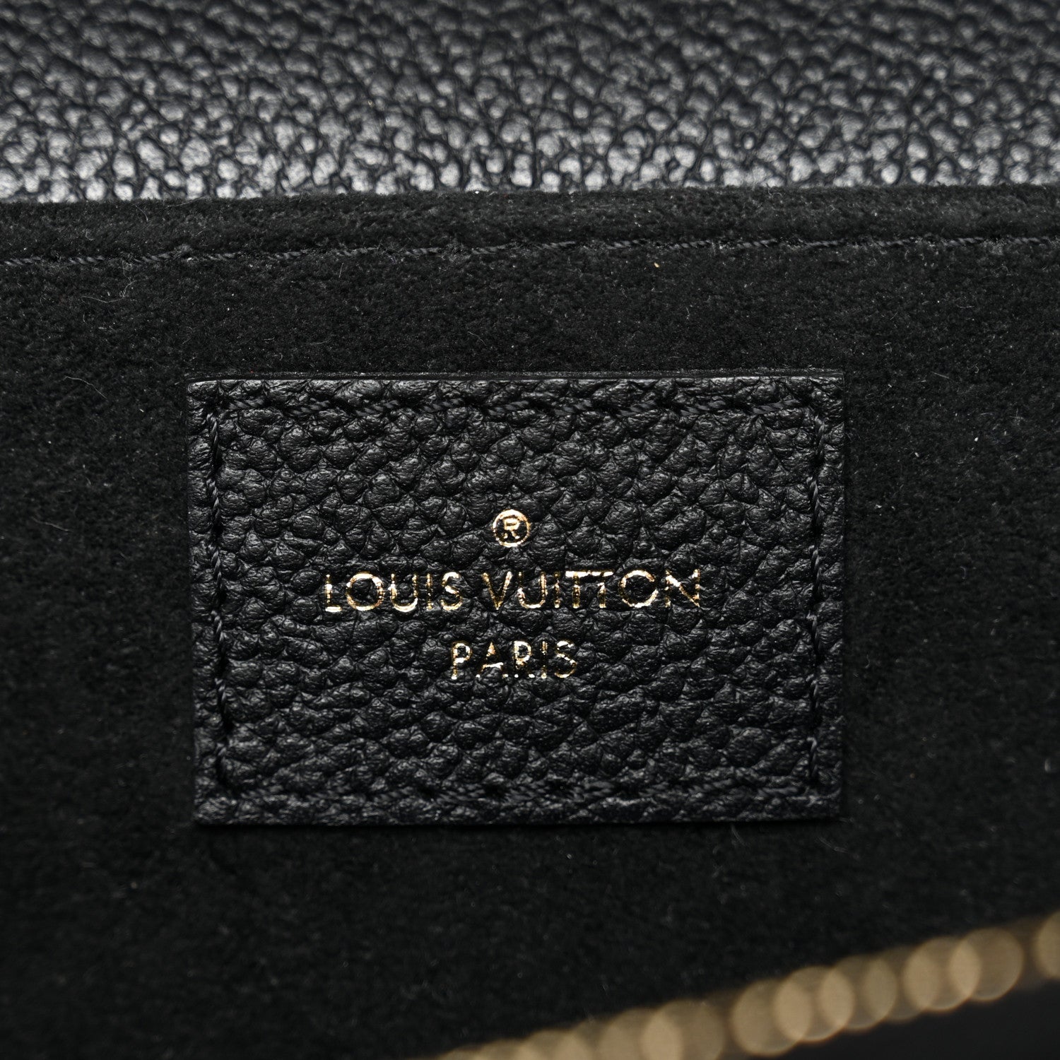 Louis Vuitton Empreinte Pochette Metis East West Black 6 of 10