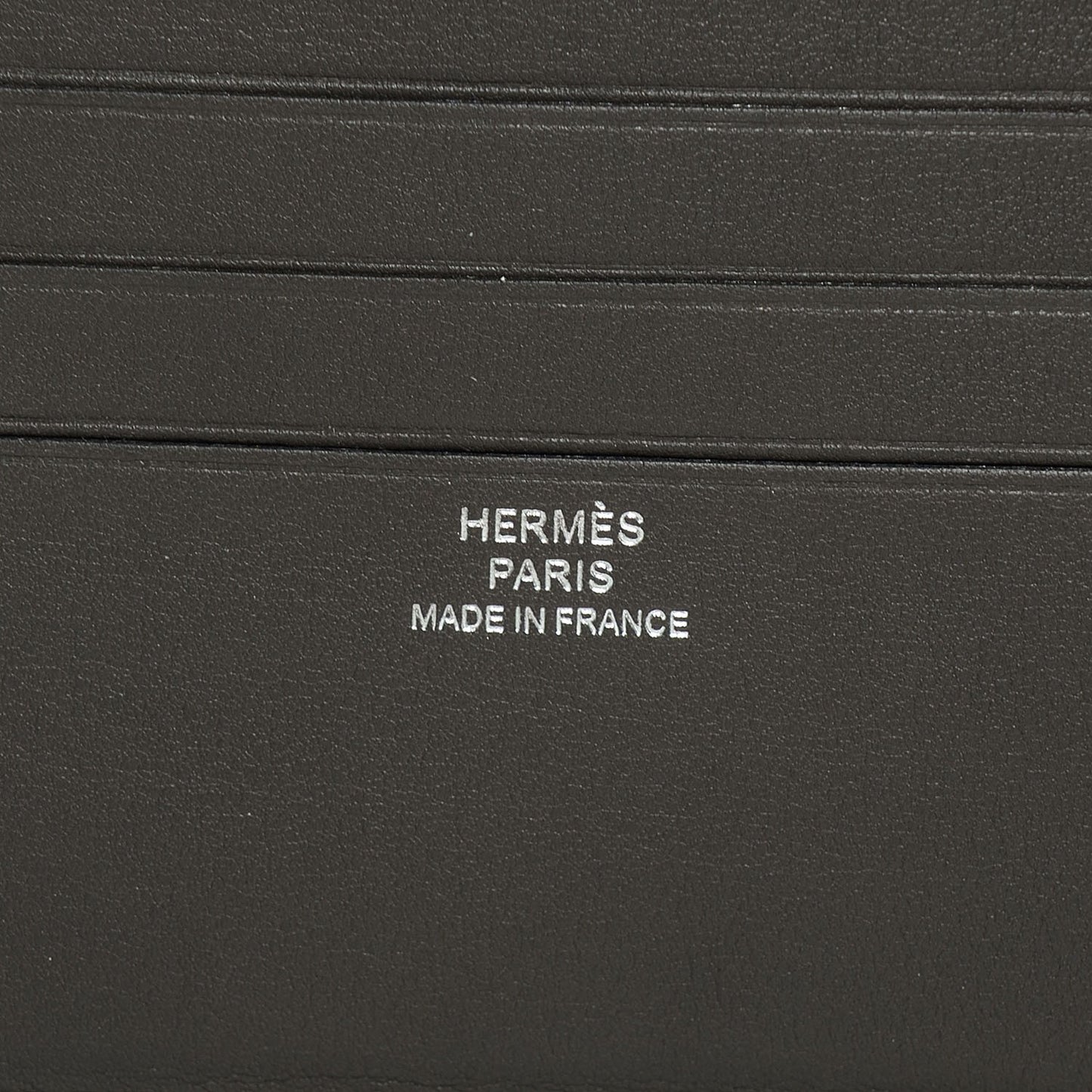Veau Swift Silk Citizen Twill Wallet Etain Bleu de Malte