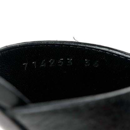 Balenciaga Agneau Arena Cagole 70mm Mules 36 Black 9 of 10