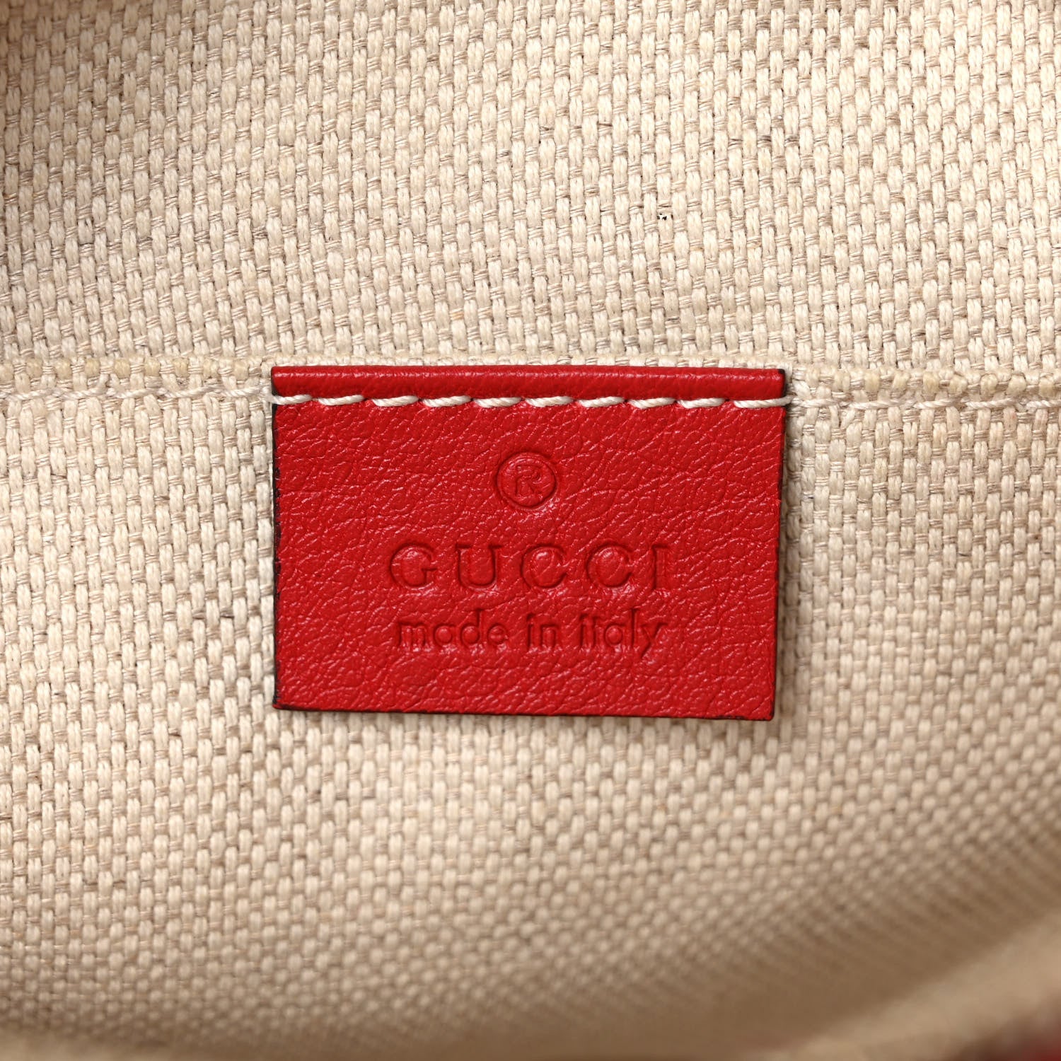 Gucci Pebbled Calfskin Small Soho Disco Bag Tabasco Red 6 of 9