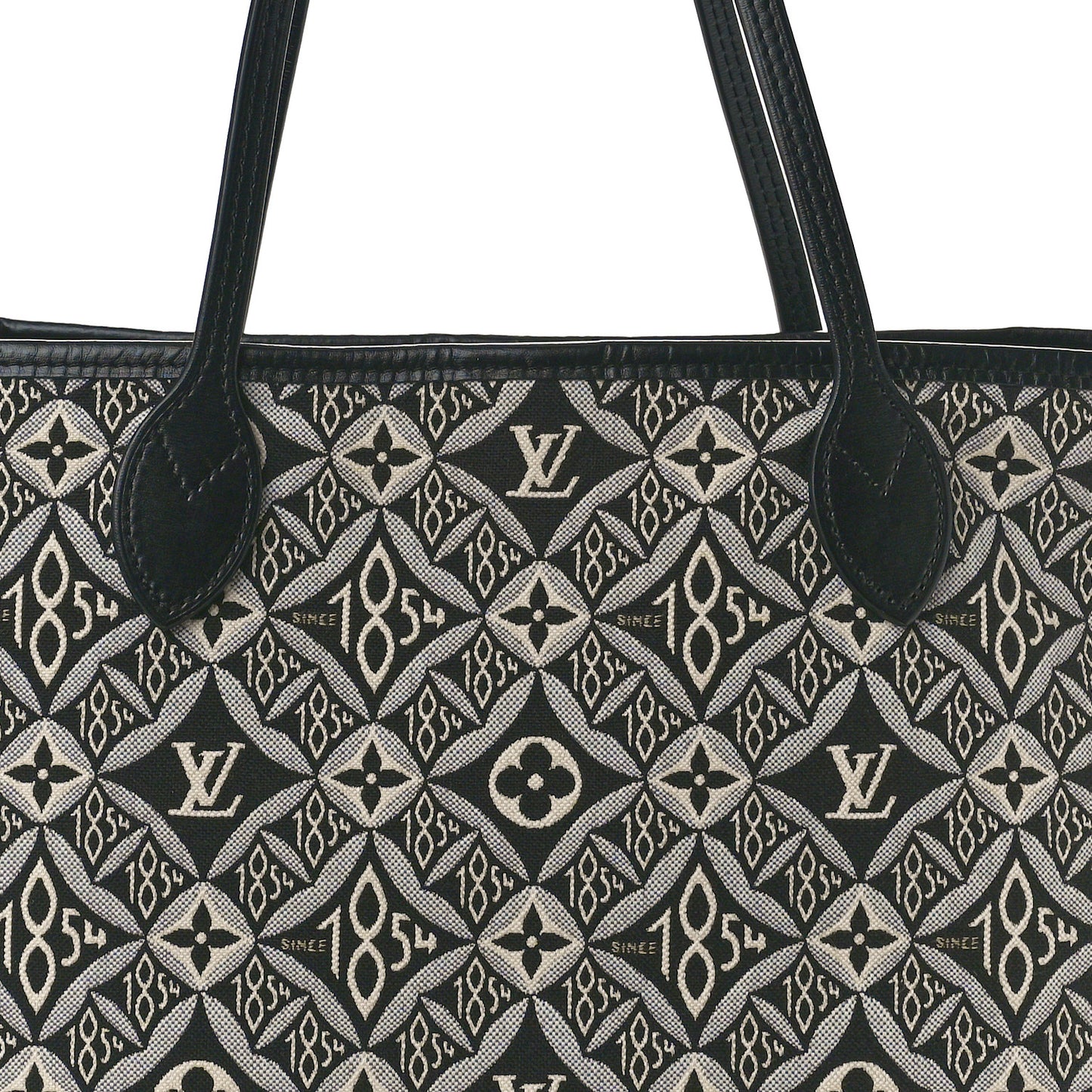Jacquard Since 1854 Neverfull MM Grey