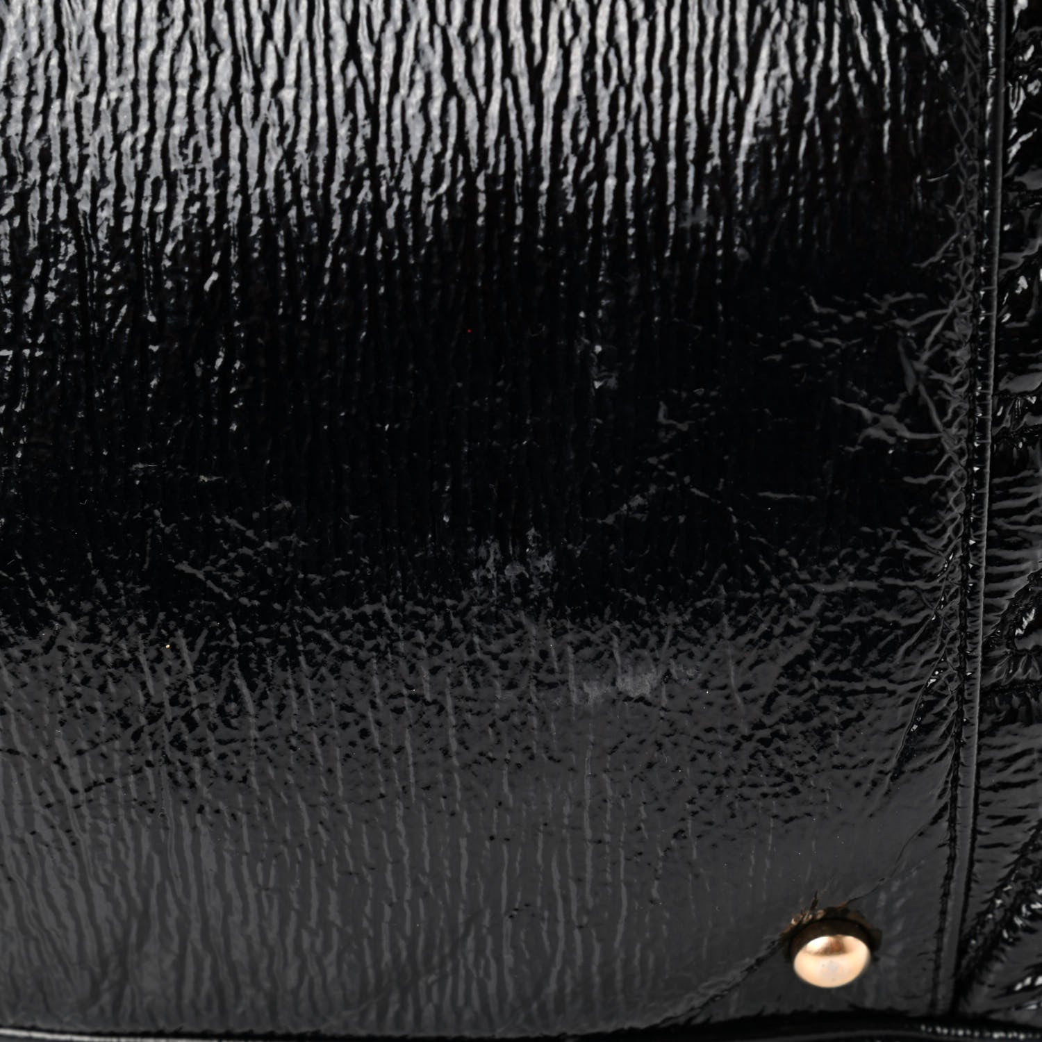 Chanel Vinyl Rodeo Accordion Flap Bag Black 11 of 17