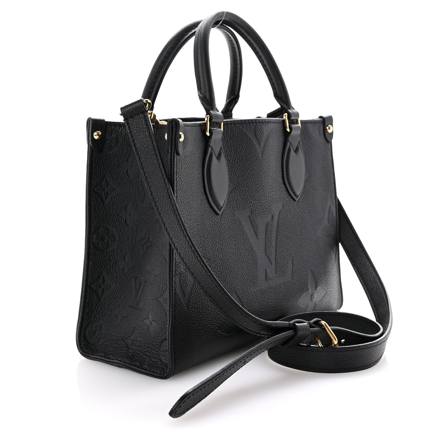 Louis Vuitton Empreinte Monogram Giant Onthego PM Black 3 of 9