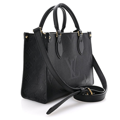 Louis Vuitton Empreinte Monogram Giant Onthego PM Black 3 of 9