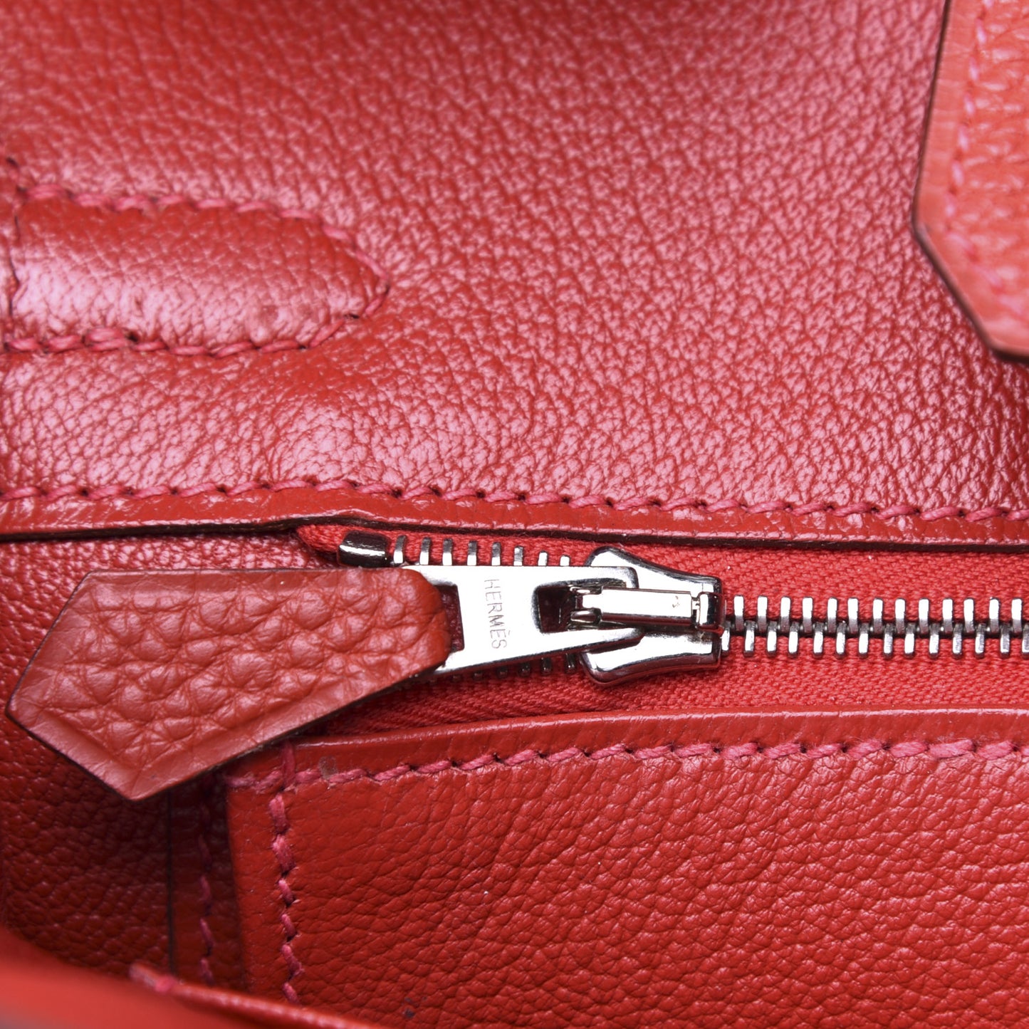 Togo Birkin 25 Rouge Vif