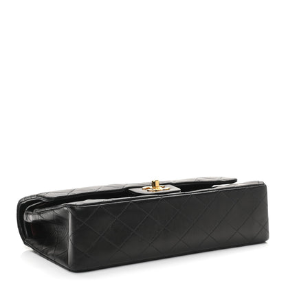 Chanel Lambskin Quilted Medium Double Flap Black 4 of 12