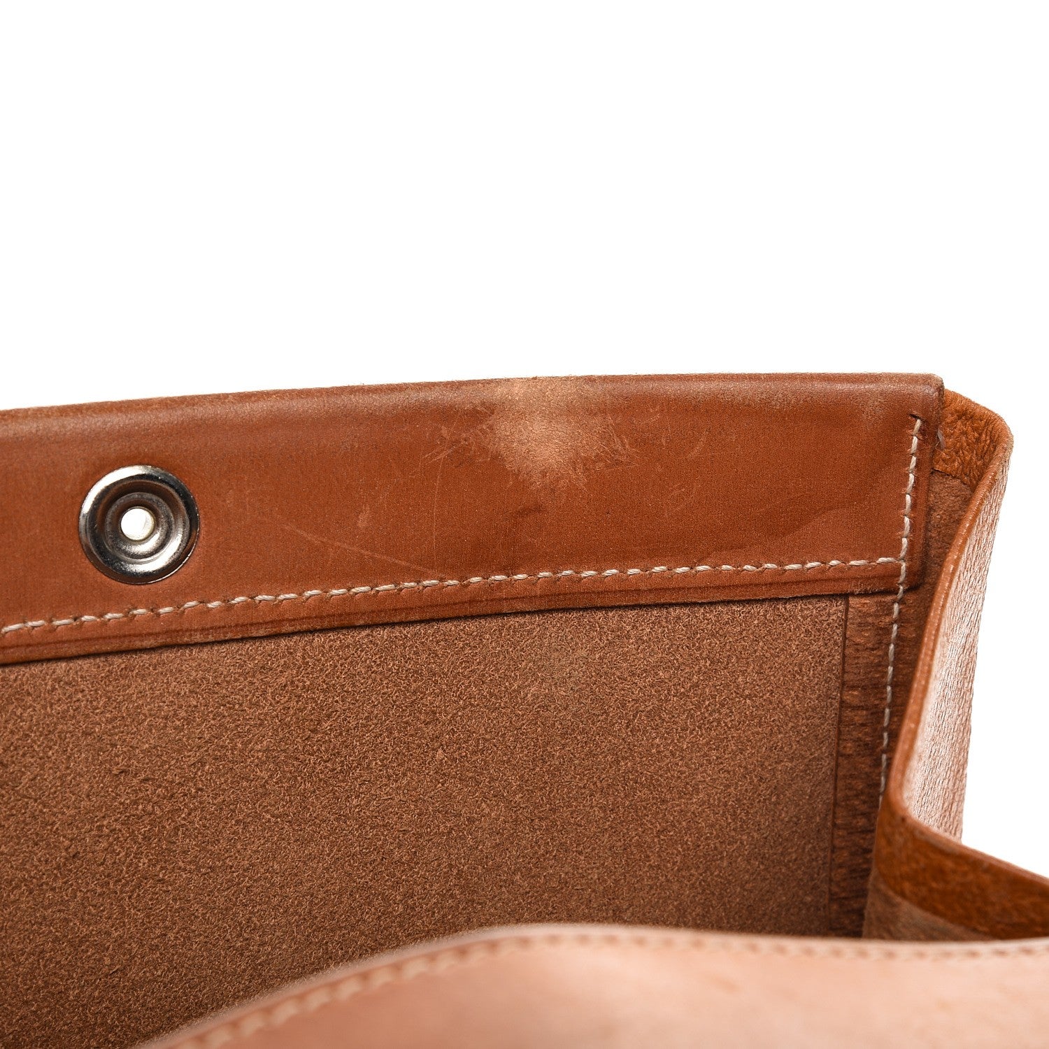 Hermes Barenia Sacoche Pour Selle Backpack Fauve 12 of 21