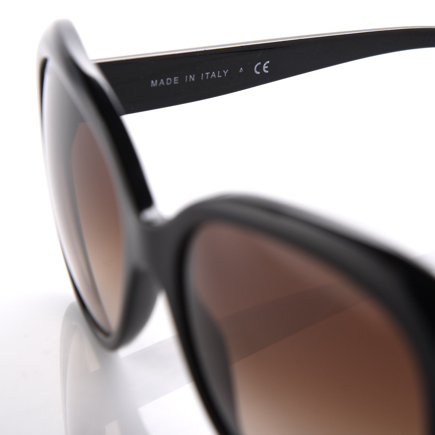 Chanel Signature Oval Sunglasses 5312 Black 6 of 9