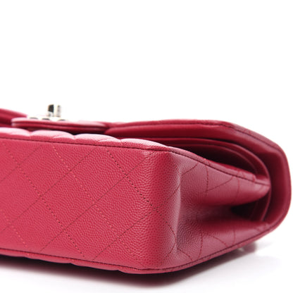 Chanel Caviar Quilted Small Double Flap Dark Pink 12 of 12