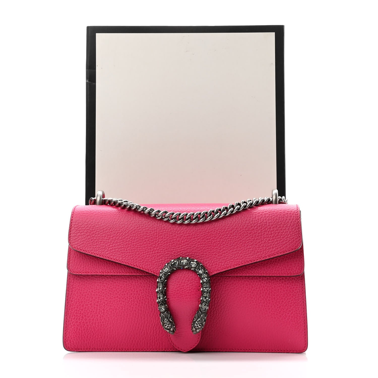 Gucci Dollar Calfskin Small Dionysus Shoulder Bag Box Pink 11 of 11