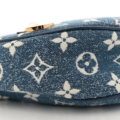 Louis Vuitton Monogram Jacquard Denim Loop Bleu 8 of 9