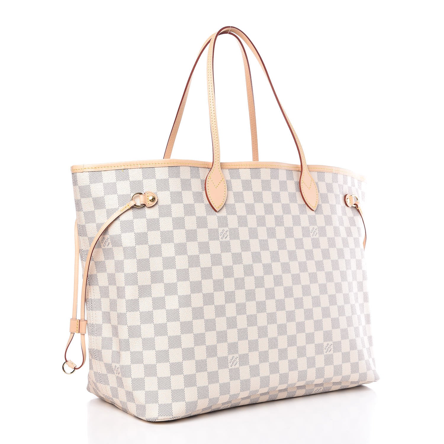 Louis Vuitton Damier Azur Neo Neverfull GM Rose Ballerine 4 of 10