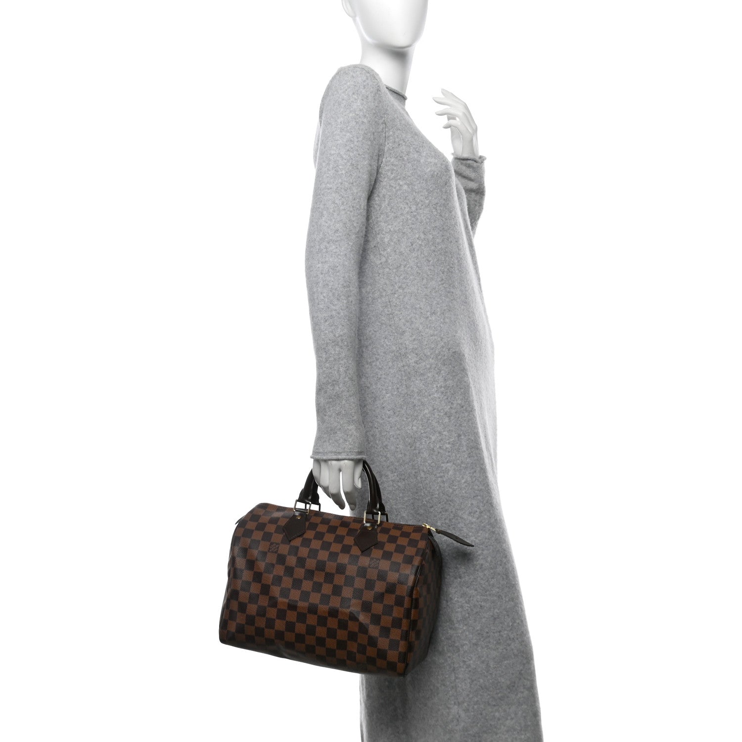 Louis Vuitton Damier Ebene Speedy 30 2 of 10