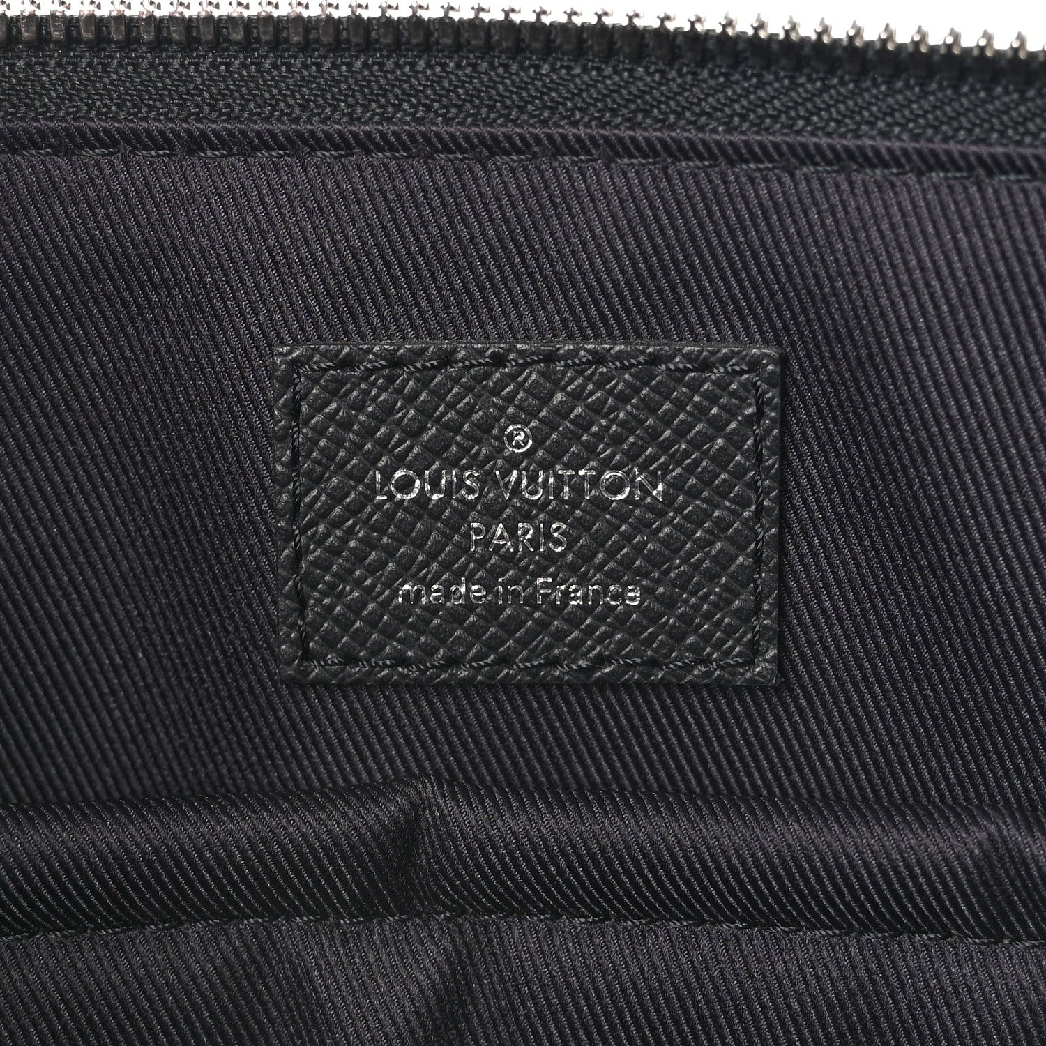 Louis Vuitton Taiga Anton Soft Briefcase Black 7 of 10