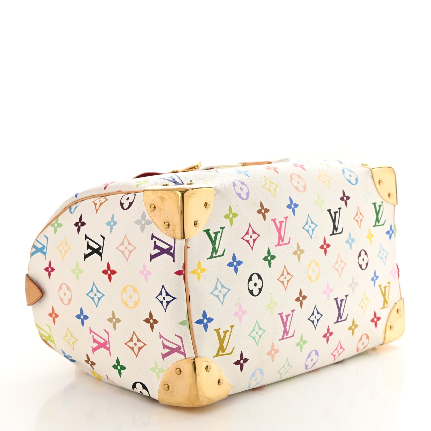 Louis Vuitton Monogram Multicolor Speedy 30 White 4 of 11