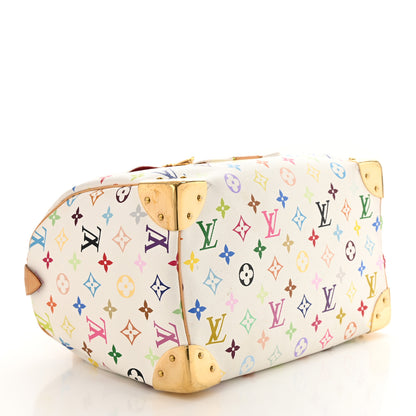 Louis Vuitton Monogram Multicolor Speedy 30 White 4 of 11
