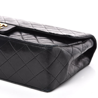 Chanel Lambskin Quilted Medium Single Flap Black 10 of 16