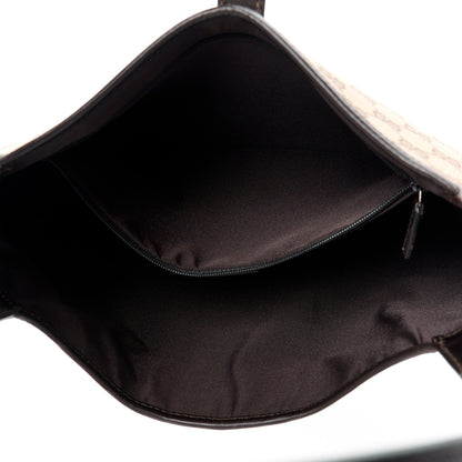 Gucci Monogram Web Jackie O Hobo Dark Brown 6 of 12