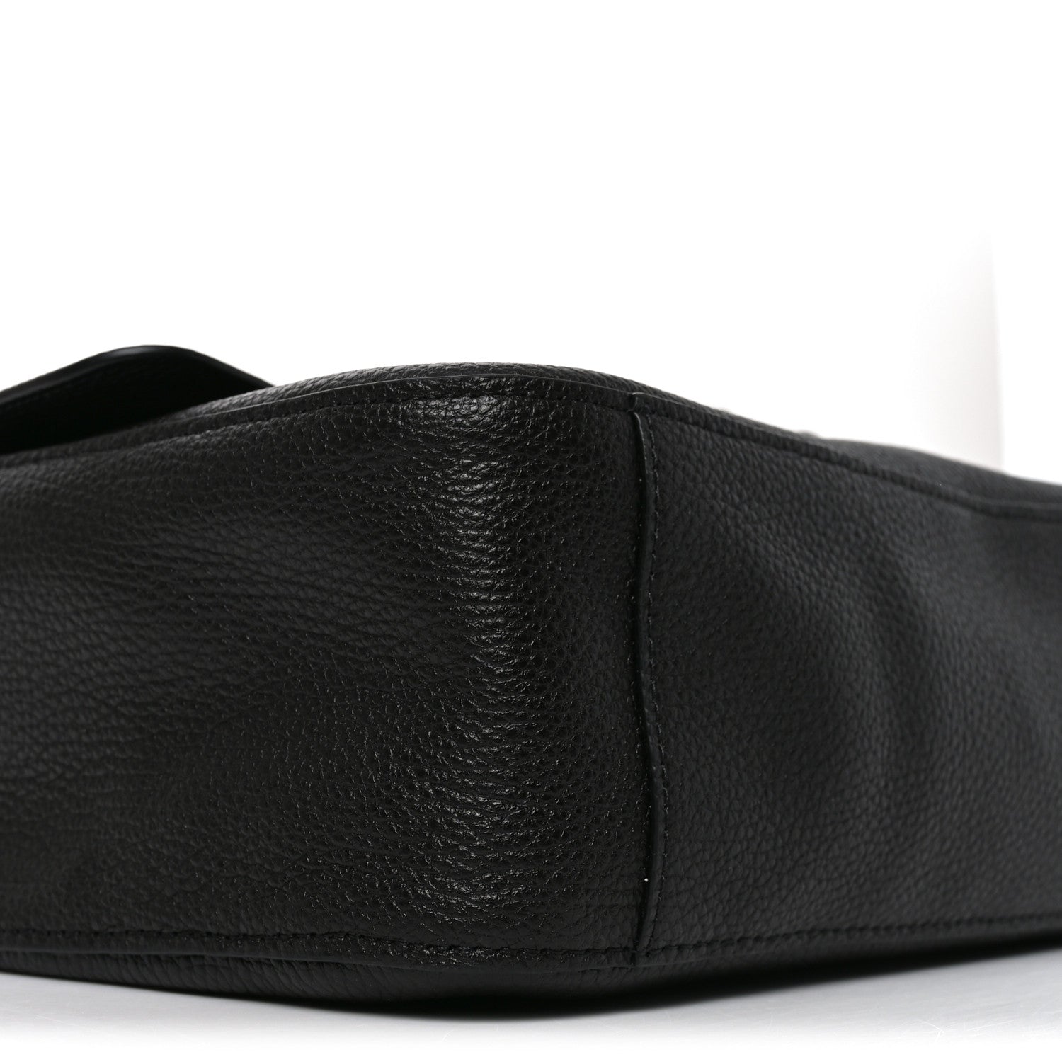 Chanel Grained Calfskin Small Souplissimo Maxi Flap Black 9 of 10