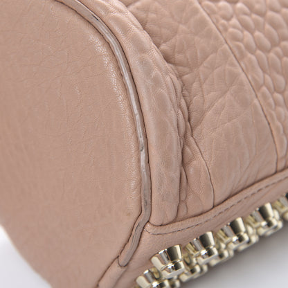 Alexander Wang Pebbled Lambskin Mini Rockie Blush Pale Gold Hardware 12 of 16