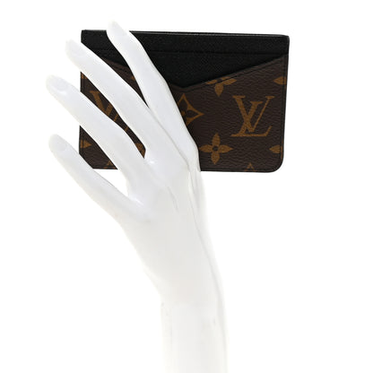 Louis Vuitton Monogram Macassar Neo Porte-Cartes Card Holder 2 of 6